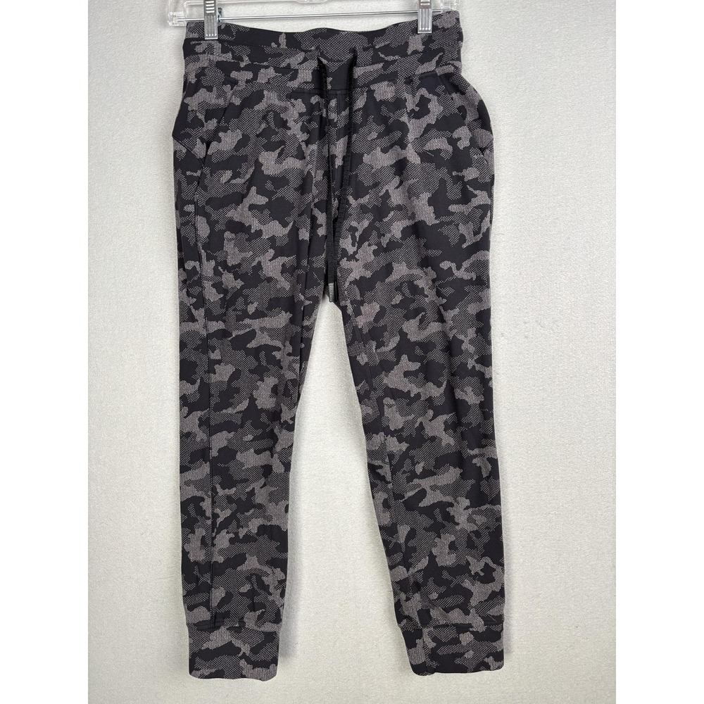 Lululemon Pants Womens Small Black brown Camo ABC Jogger Athletic Gym